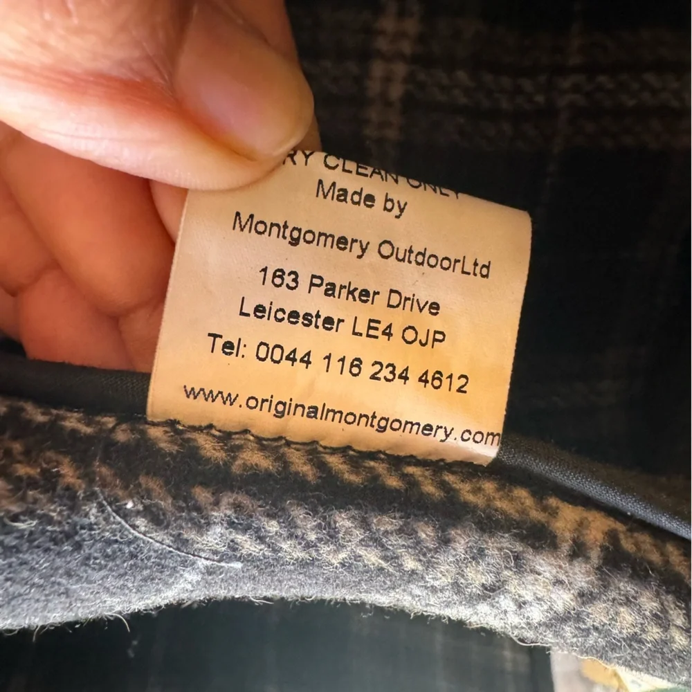 Montgomery Coat Womens Dark Gray Duffle Toggle Parker Winter‎ Coat Size 12